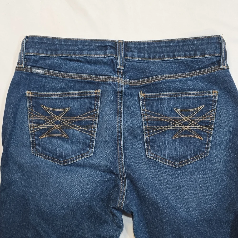 Cinch‎ Shannon Womens Dark Wash Bootcut Western Jeans MJ82553001 Size 31/11 R